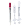 One-Care Tuberculin Safety Syringes w/ Needles, 1mL (100/bx)